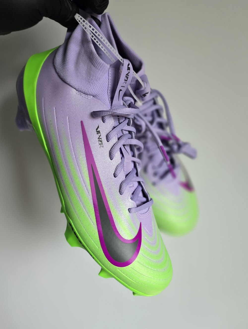 Nike Zoom Air Vapor Pro 1 NRG Shoes - IB8250-500 - Purple Green Cleats Size 11